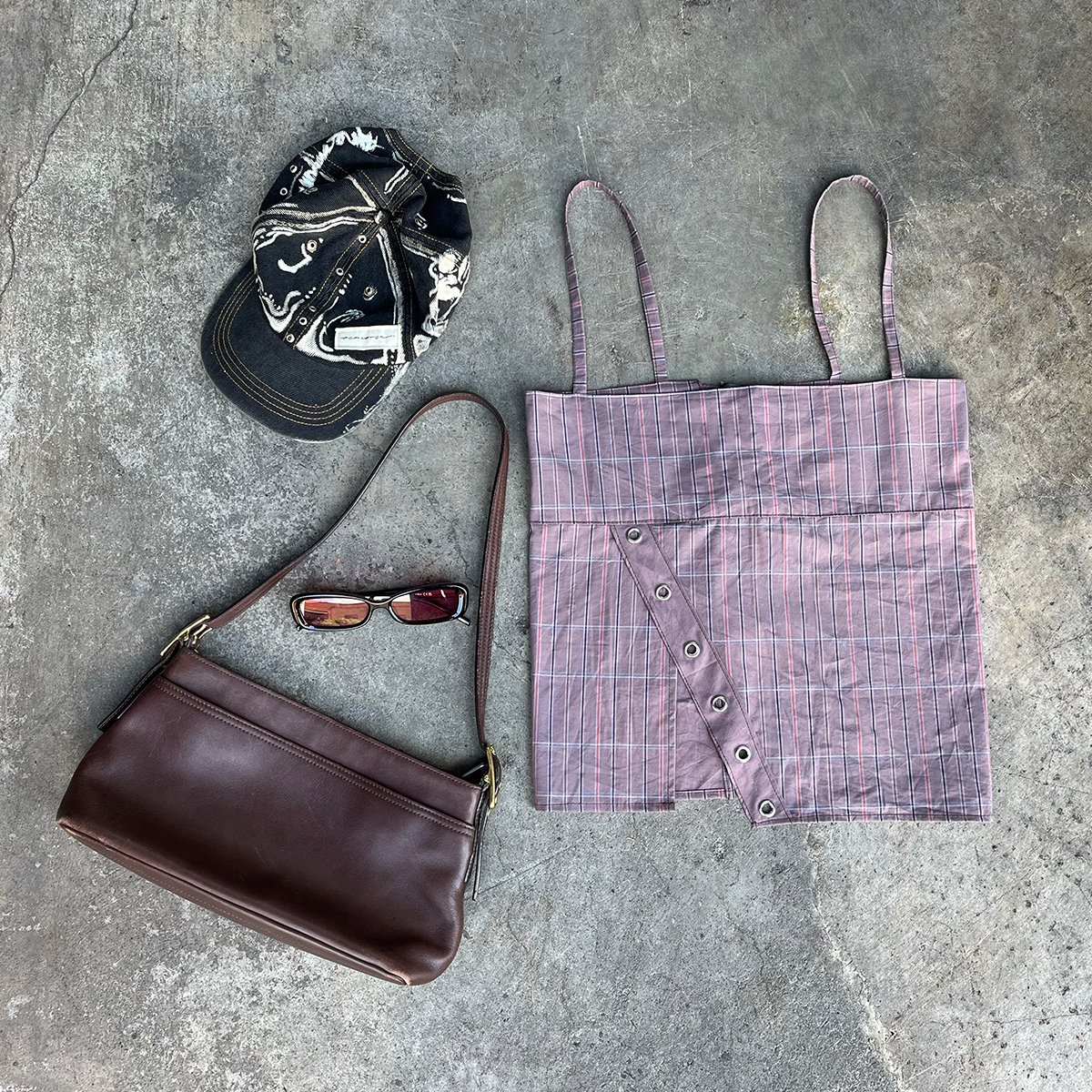Maya eyelet top