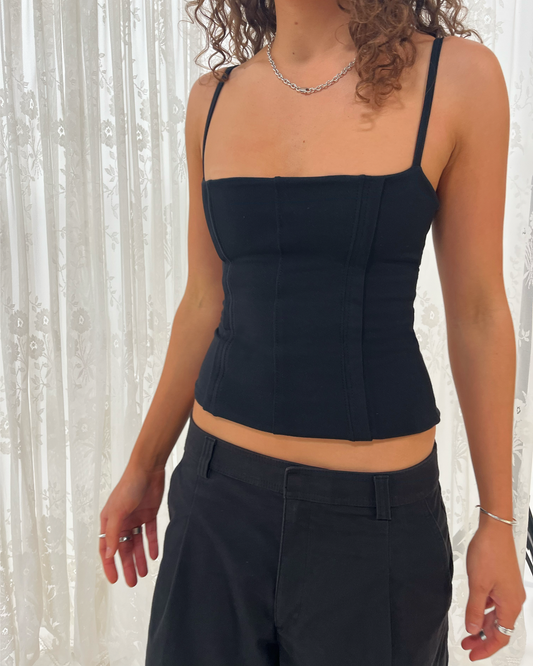 Arlo top - black