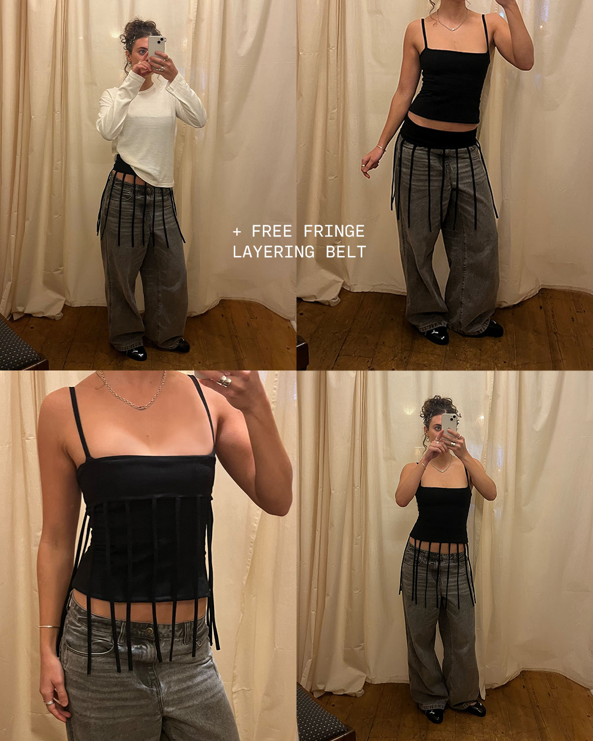 Arlo top - black
