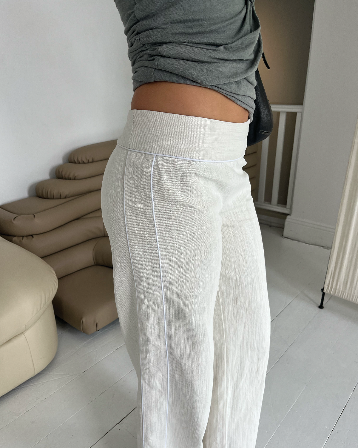 Alana pant - Bone
