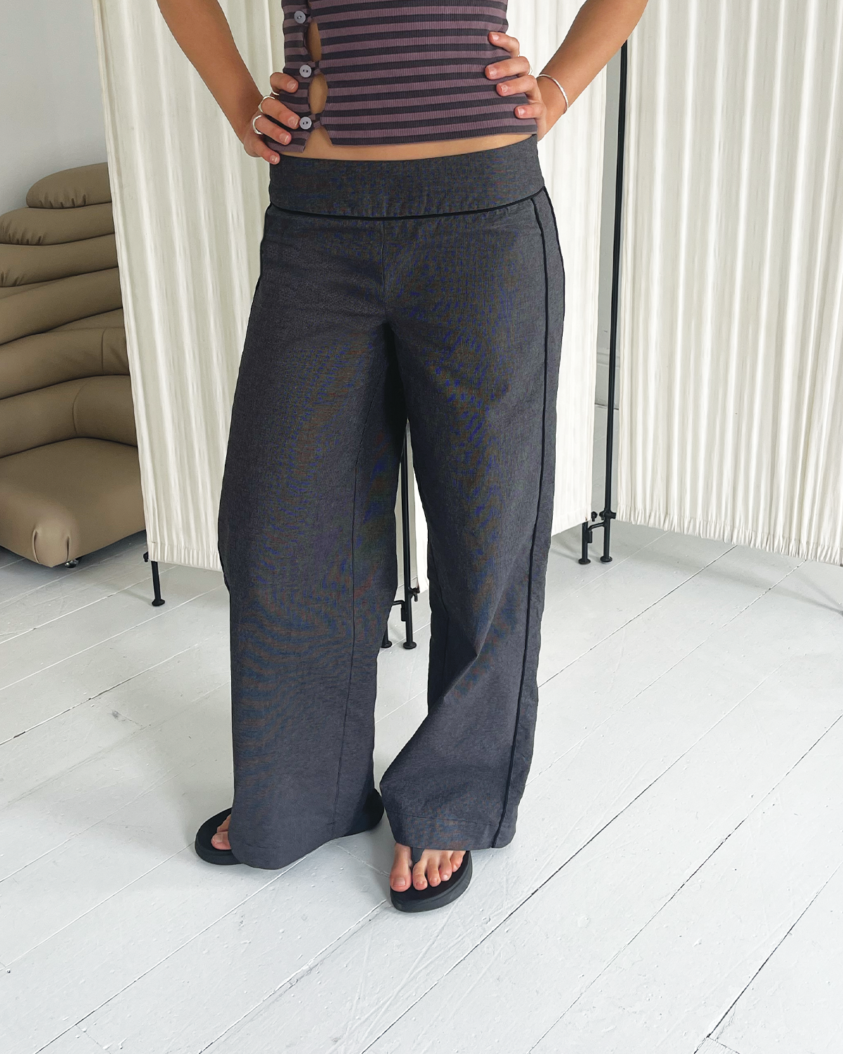 Alana pant - Charcoal