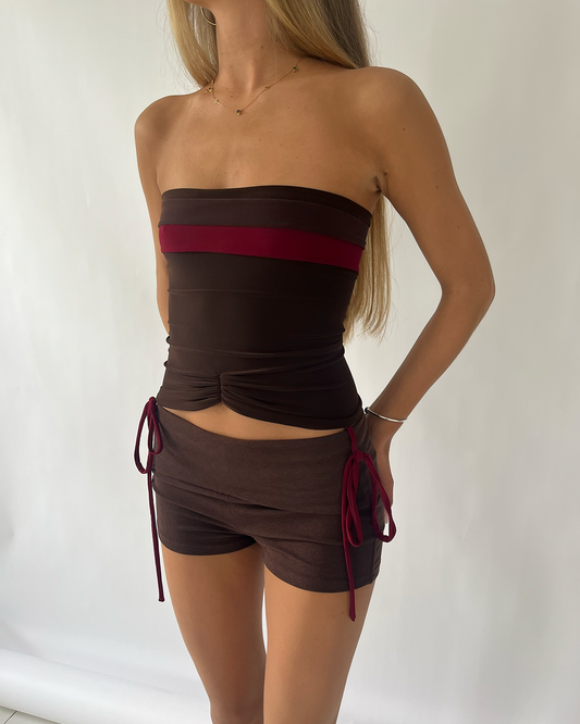 Mocha halter